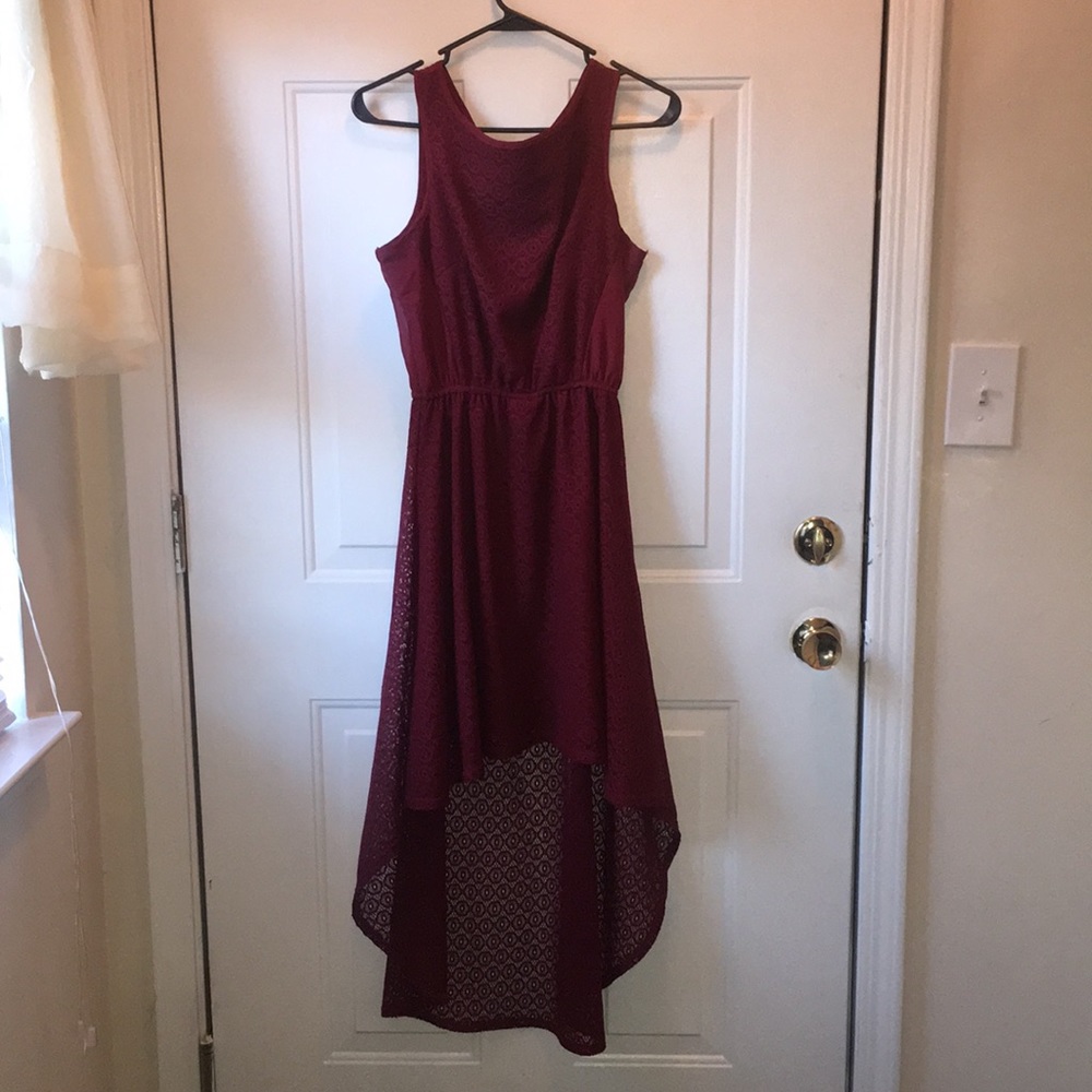 Maroon dress